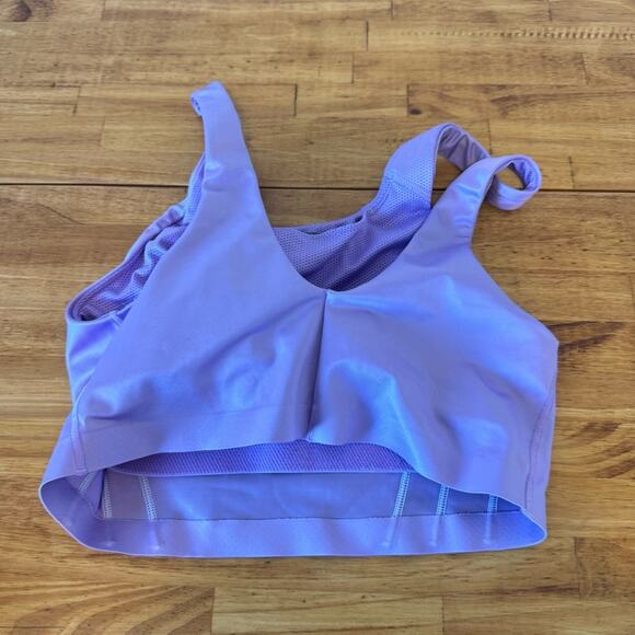 Nike Swoosh City Ready Purple Longline Padded Sports Bra Size Small - Picture 5 of 6